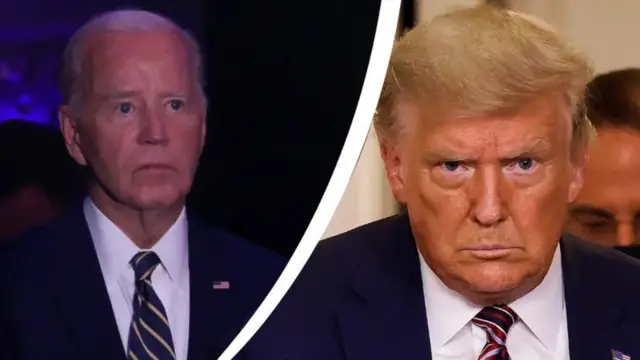 ट्रम्प आणि बायडन