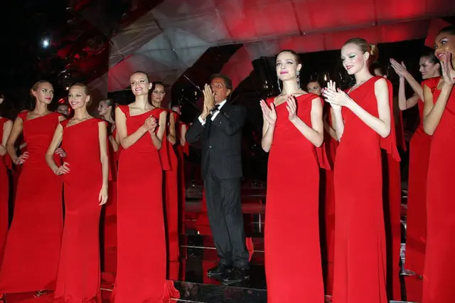 Модный показ Valentino 