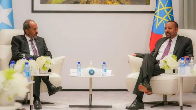 Madaxweyne Xasan iyo RW Abiy Axmed