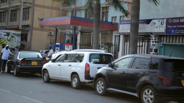 Imiduga itondeye igitoro i Bujumbura mu Burundi