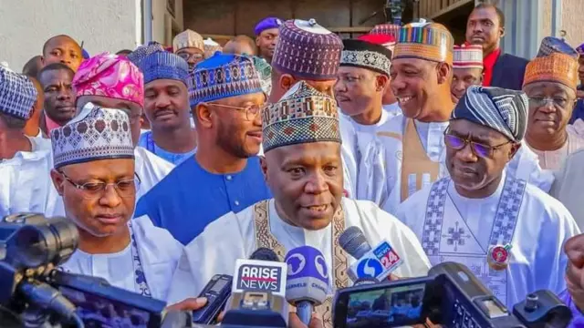 wasu gwamnonin Najeriya