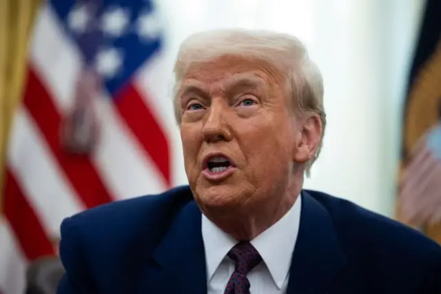 الرئيس الأمريكي دونالد ترامب 
