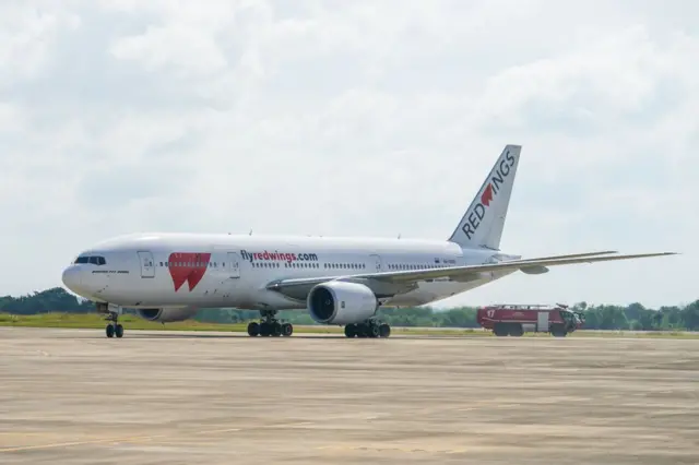 රෙඩ් වින්ග් ගුවන් යානයකි