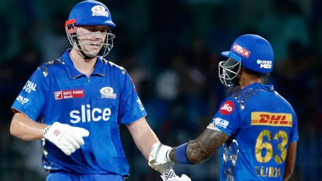 ગ્રીન અને સૂર્યકુમાર યાદવ