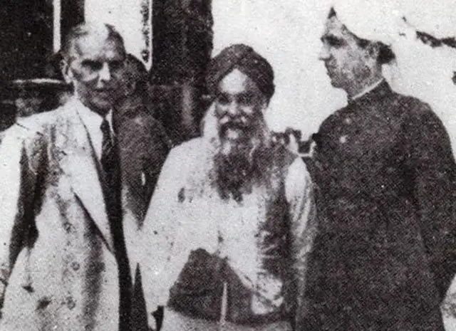 ਮੁਹੰਮਦ ਅਲੀ ਜਿਨਾਹ, ਮਾਸਟਰ ਤਾਰਾ ਸਿੰਘ ਅਤੇ ਖ਼ਿਜ਼ਰ ਹਯਾਤ ਟਿਵਾਣਾ