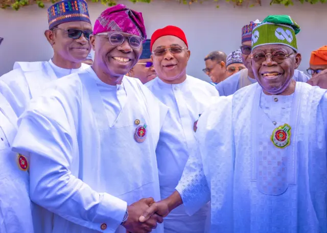 Tinubu and Progressive governors