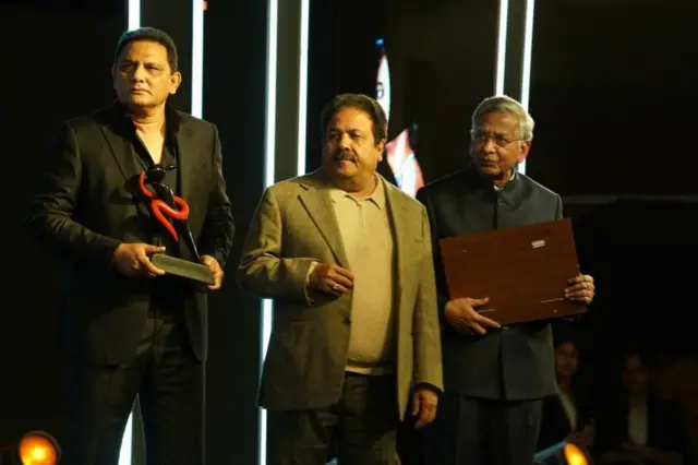 બીબીસીના આ સમારંભમાં બીસીસીઆઈના વાઇસ પ્રેસિડેન્ટ રાજીવ શુક્લા અને વરિષ્ઠ ક્રિકેટર મહમદ અઝહરુદ્દીન ઉપસ્થિત રહ્યા હતા