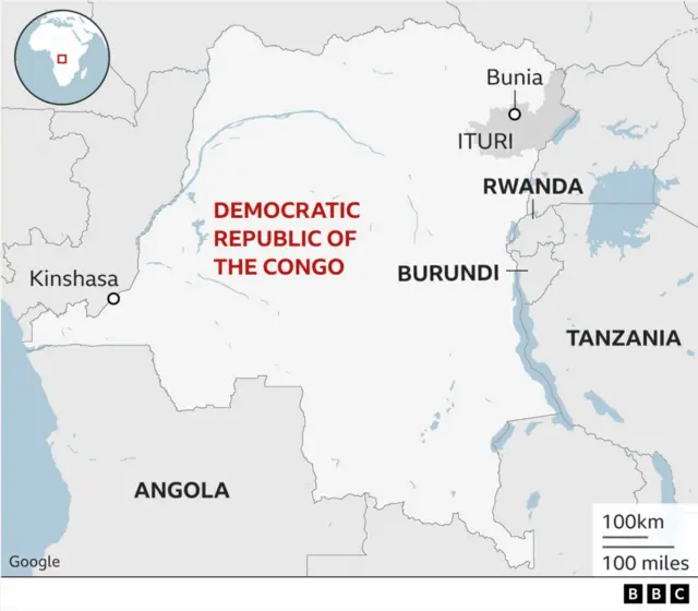 Ramani ya DR Congo
