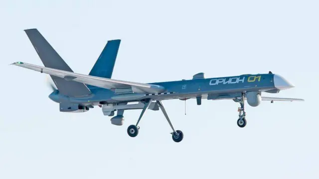 Інший габаритний безпілотник "Орион" росіяни вже застосовували в Україні й втратили кілька машин