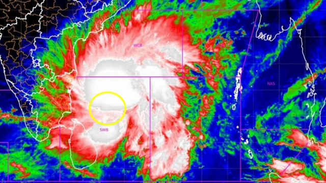 நவம்பர் 30 சனிக்கிழமை பிற்பகலில் காரைக்கால்-மாமல்லபுரம் இடையே புயல் கரையைக் கடக்கக் கூடும்