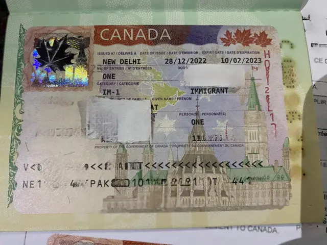 अहमद परिवारले दुई पटक क्यानडाको भिसा पाएको थियो