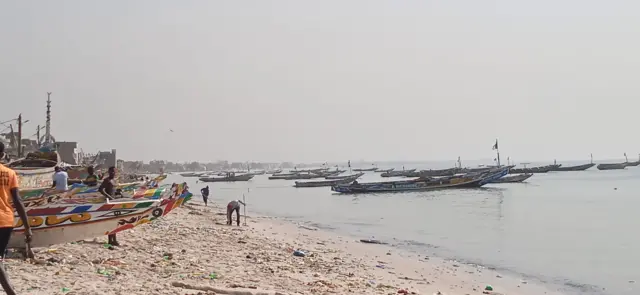Baie de Thiaroye sur mer.