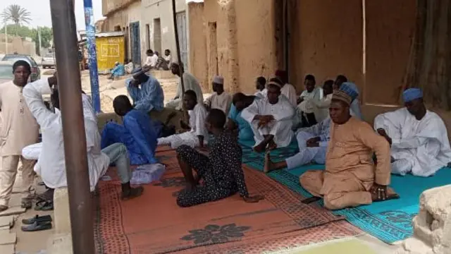 Pipo gada for Ummi house to pay condolence