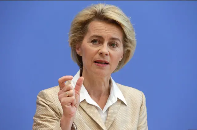 Chủ tịch Ủy ban châu Âu Ursula von der Leyen