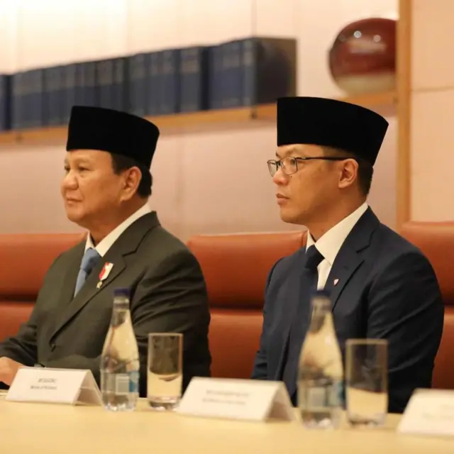 Sugiono, Prabowo Subianto, menteri luar negeri