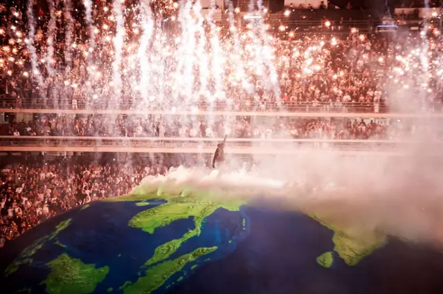 Dünyaca ünlü rap sanatçısı Kanye West, 30 Mayıs 2026'da Türkiye'de ilk kez İstanbul'da sahne aldı