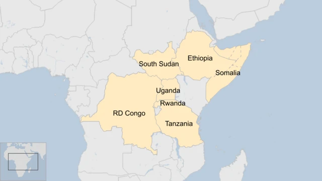 Ibihugu vyo mu karere Amerika yafatiye iyo ngingo. Mu mezi aheze Uburundi bwashizwe ku rutonde Amerika yafatiye ingingo zigabanya ku rugero runaka ingendo z'abashaka kwinjira muri ico gihugu