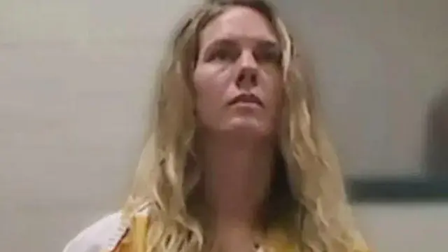 Ruby Franke durante audiência judicial