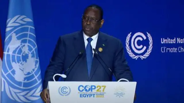 Senegal President and President of di Africa Union, Macky Sall
