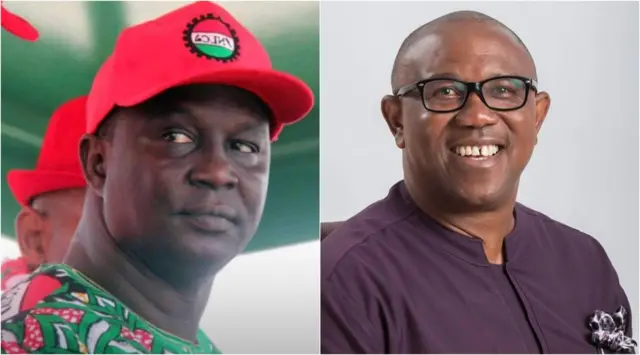 Ayuba Wabba na Peter Obi