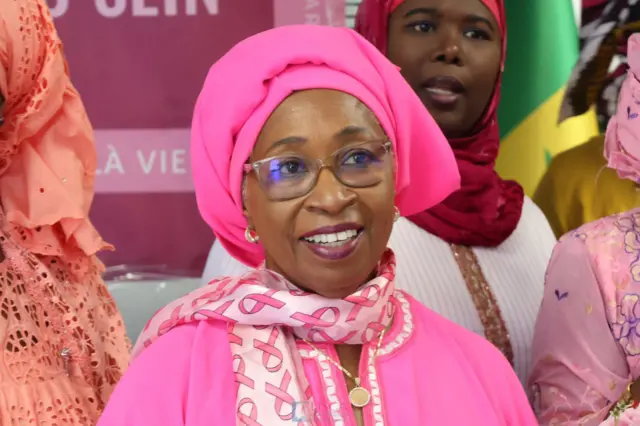Fatma Guenoune, Présidente de la Ligue sénégalaise contre le cancer