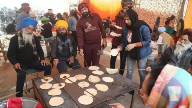 दिल्ली येथील शेतकरी आंदोलन