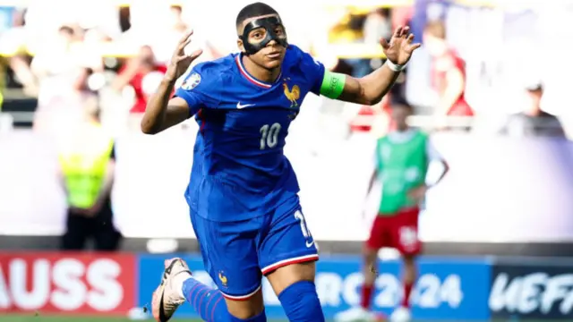 Kylian Mbappe score for Eurp 2024