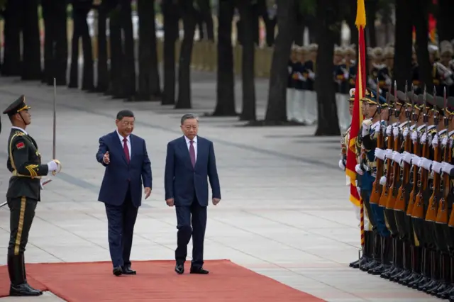 Ông Tập Cận Bình và ông Tô Lâm gặp nhau tại Trung Quốc vào tháng 8/2024