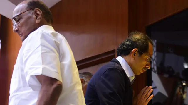 शरद पवार यांच्या राष्ट्रवादीसोबत जाण्याचा मोठा निर्णय उद्धव यांनी घेतला होता.