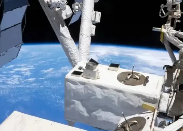 GEDI est amarrée à la station spatiale internationale depuis 2019.