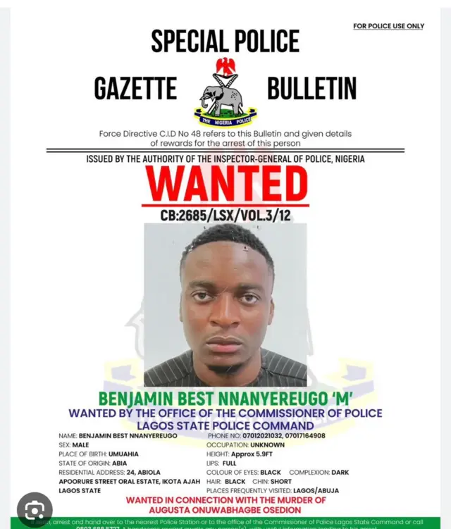 Benjamin Best Nnanyereugo aka Killaboi