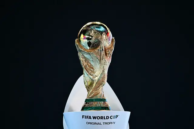 Trofeo de la Copa del Mundo FIFA.
