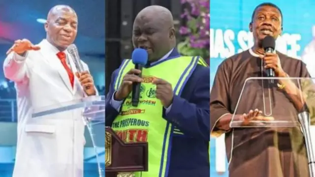 Pastor David Oyedepo, Pastor Lazarus Muoka, Pastor Enoch Adeboye