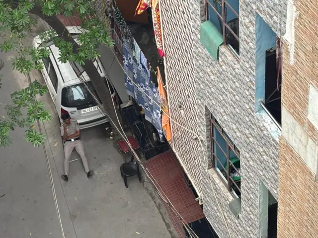 अशोक नगर का वो इलाक़ा जहां नेहा का परिवार रहता है.