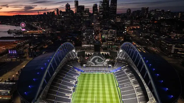 Ifoto y’ikibuga ca Seattle.