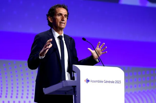 CEO de Carrefour Alexandre Bompard