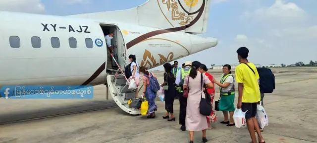 ရခိုင်ပြည်နယ် လေကြောင်းခရီးစဉ်တွေကို မေလ ၁၈ ရက်ကစပြီး ပြန်ပြေးဆွဲနေ။