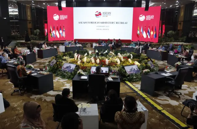 အာဆီယံ နိုင်ငံခြားရေး ဝန်ကြီးတွေရဲ့ ဒီနှစ် အစောပိုင်းက အစည်းအဝေး