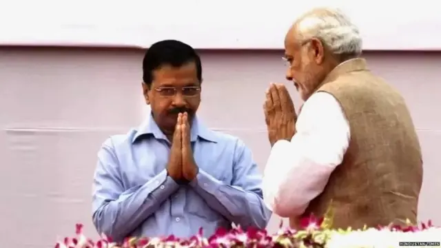 ਕੇਜਰੀਵਾਲ ਅਤੇ ਮੋਦੀ