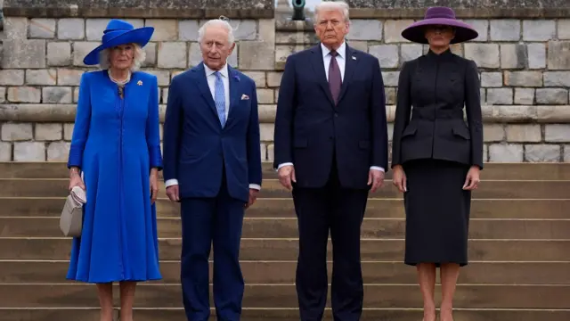 ਕਿੰਗਜ਼ ਚਾਰਲਜ਼ ਨਾਲ ਅਮਰੀਕੀ ਰਾਸ਼ਟਰਪਤੀ ਡੌਨਲਡ ਟਰੰਪ