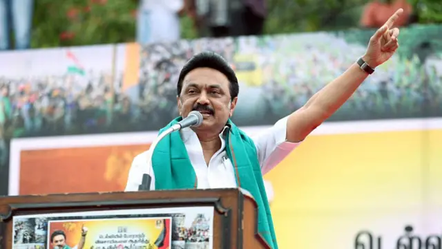 तमिलनाडु के मुख्यमंत्री एम.के. स्टालिन