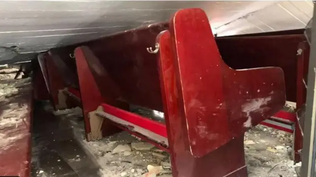 Aworan orule ṣọọṣi to ja lulẹ