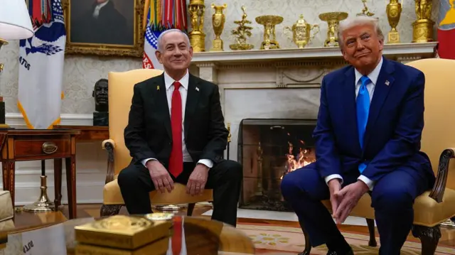 ترامپ و نتانیاهو در کاخ سفید دیدار کردند