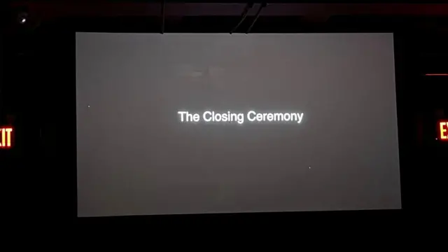 影展取消了，朱日坤天天都前往场地，作为一种静默的抗议。