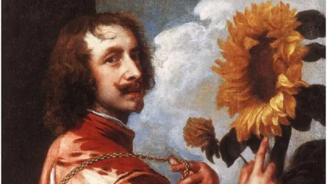 Ван Дейк, Автопортрет із соняшником