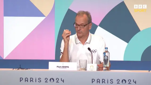 IOCのマーク・アダムズ報道官