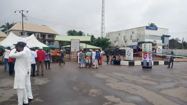 Closed bank for Owerri