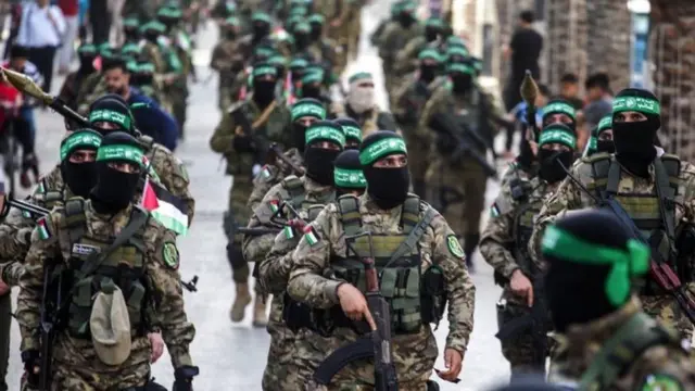 హమాస్ ఫైటర్లు