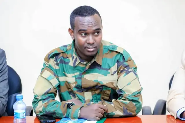 afhayeenka wasaarada gaashandhiga