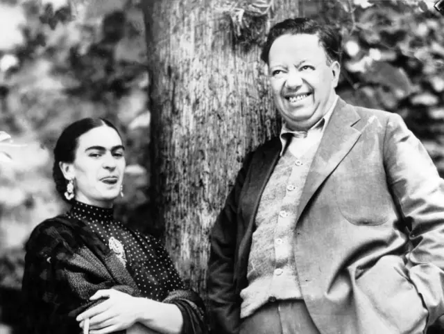 Frida Kahlo y Diego Rivera